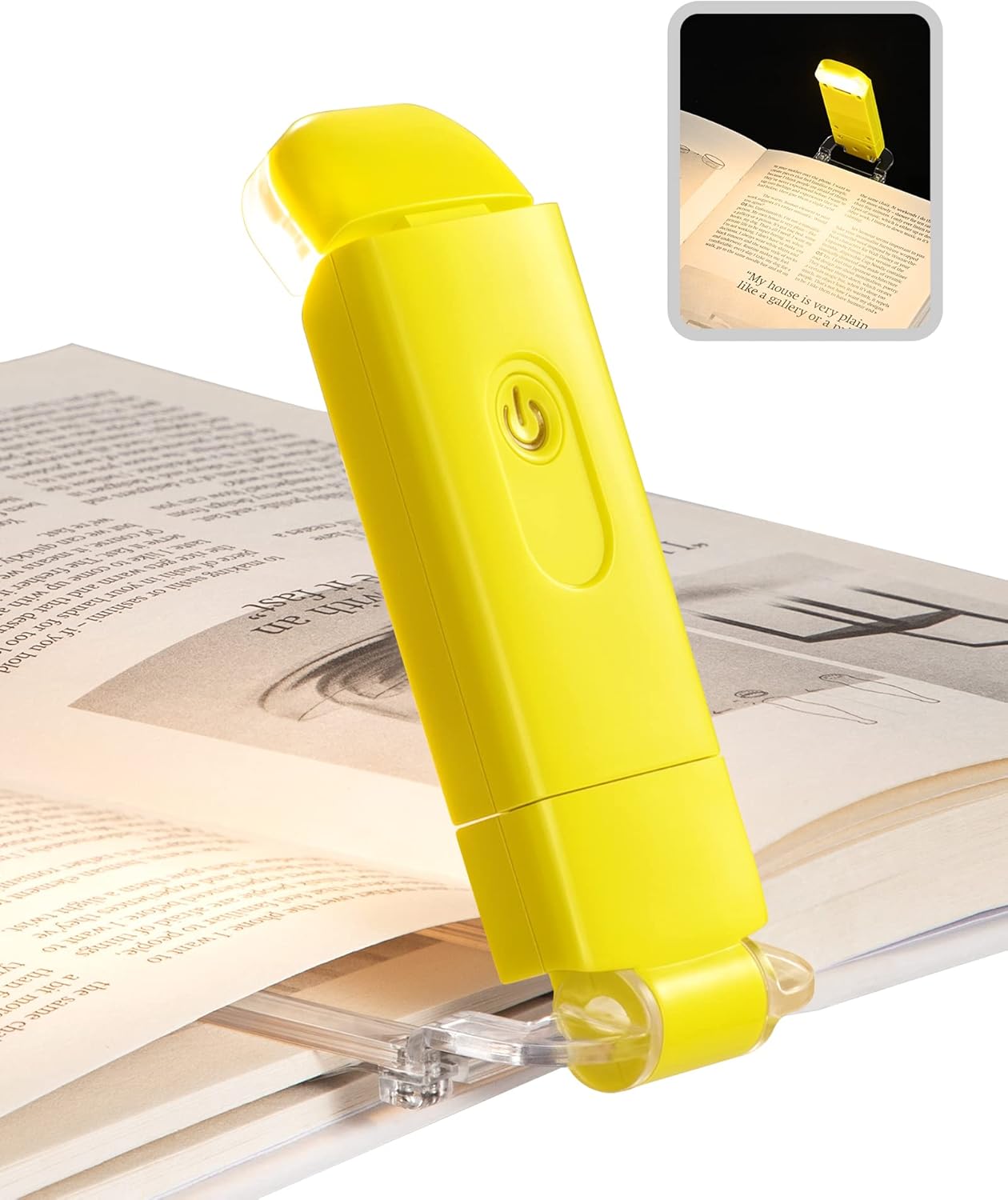 AuraGlow Clip: Book Reading Light