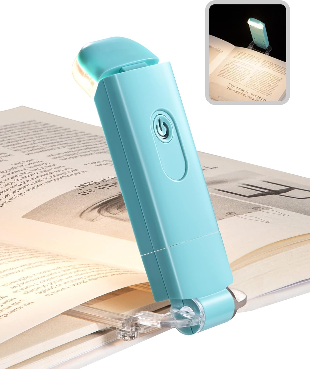 AuraGlow Clip: Book Reading Light